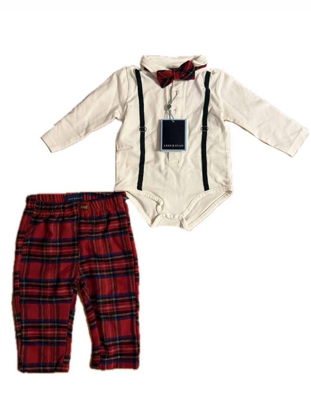 Andy & Evan Baby Boy Outfit Set